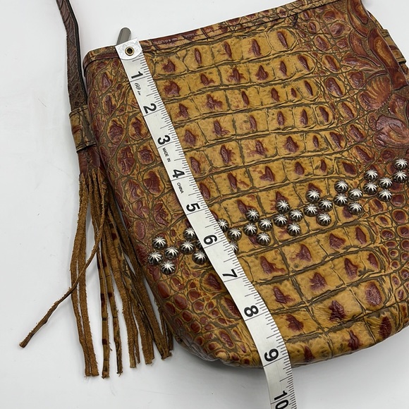 Raviani Garland Texas leather crossbody bag - Picture 7 of 8